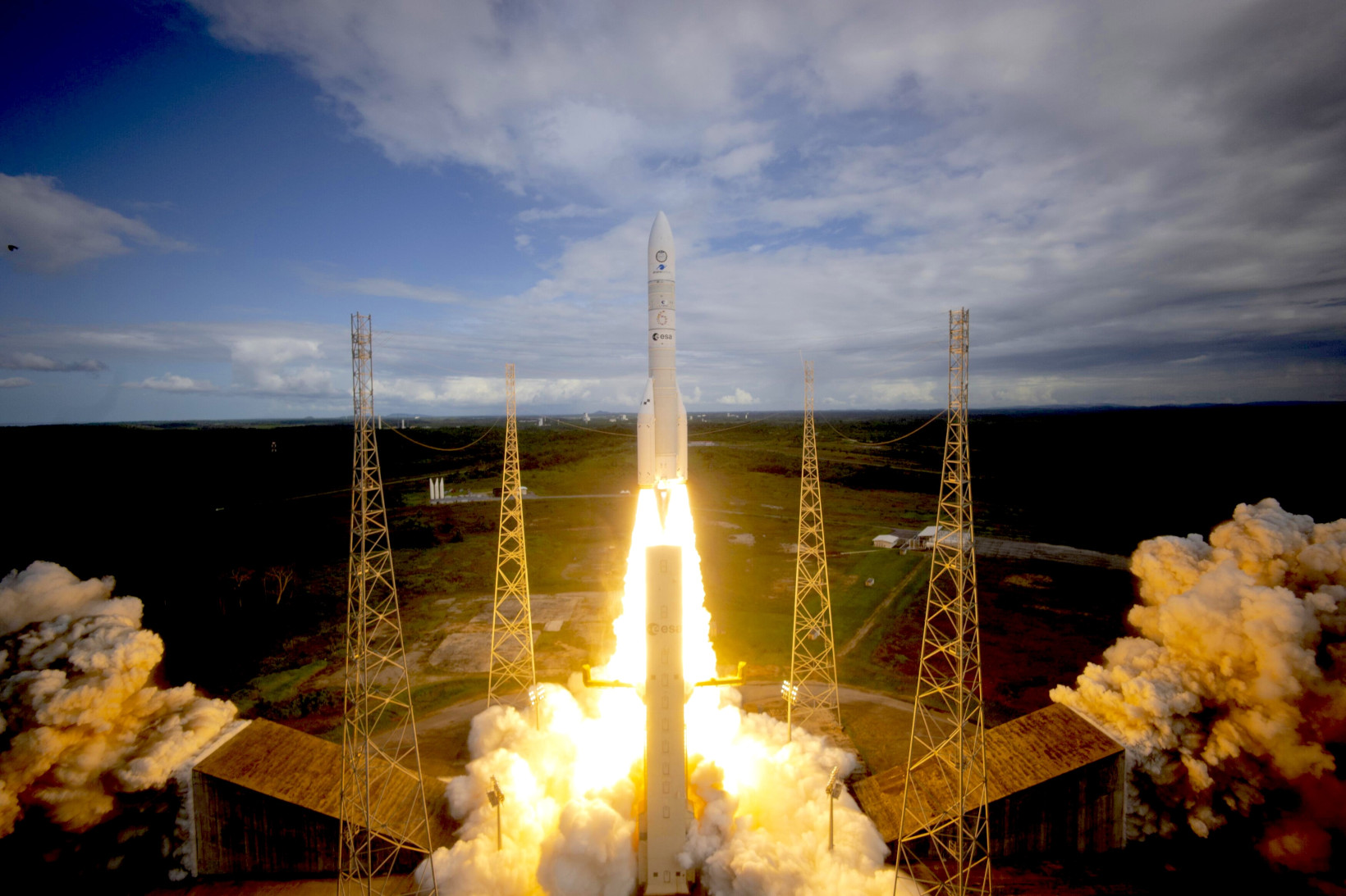 Photo of Ariane 6 launching for the first time